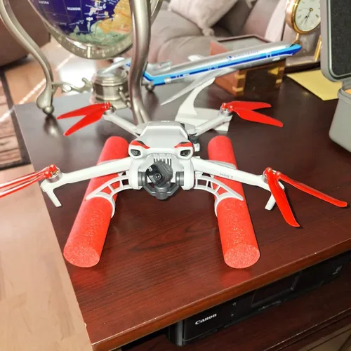 Miniatura 8 de Master Airscrew Hélices Stealth para DJI Mini 3 y Lito 1/X1 - Rojo, 4 hélices en Set