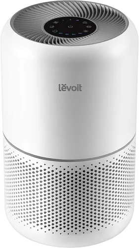 LEVOIT Core300-P - Purificador de aire para alergias en el hogar, pelo de mascotas en dormitorio, cubre hasta 1073 pies cuadrados por 56 W, motor de