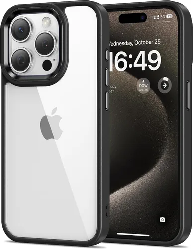 Miniatura 146 de HOOMIL Funda para iPhone 7 Plus/iPhone 8 Plus de 5.5 pulgadas, no amarillea, protección contra caídas, cubierta trasera dura transparente