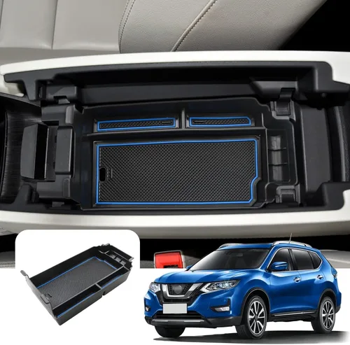 Miniatura 9 de LFOTPP Rogue Organizador de consola central para Nissan Rogue 2021 2022 2023 2024 2025 2026 Nissan Rogue [S/SL/SV/Platinum] T33 Caja