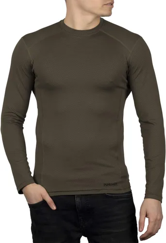 281Z Camisa militar de capa base que absorbe la humedad para hombre, entrenamiento táctico profesional del ejército, Polartec Delta, resistente al