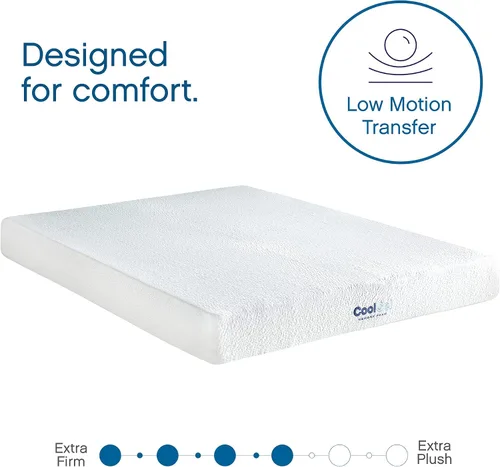 Miniatura 6 de Classic Brands Colchón de 8 pulgadas de espuma viscoelástica de gel fresco, certificado por CertiPUR-US, cama que viene en una caja, tamaño queen