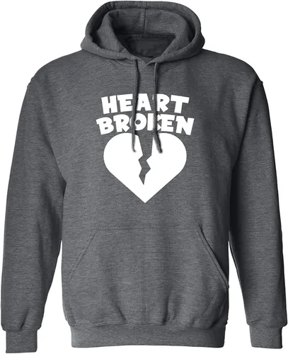 Miniatura 5 de zerogravitee Sudadera con capucha para adultos con corazón roto