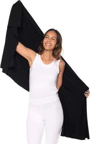 Miniatura 4 de Coolibar FPS 50+ Unisex Sanibel Everyday Beach Shawl, plántulas, talla única, sólido - Protección solar