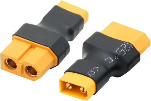Miniatura 2 de 2 pares de adaptadores XT60 a XT30 macho hembra, XT30 a XT60 conector inalámbrico enchufe para RC FPV Drone Car Lipo NiMH cargador de batería ESC