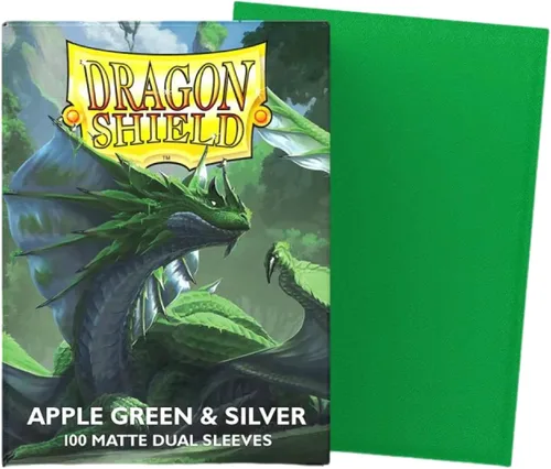 Miniatura 4 de Dragon Shield Fundas para tarjetas de tamaño estándar doble mate 100 unidades - Fundas TCG suaves y resistentes - Compatible con Pokemon, One