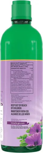 Miniatura 4 de Miracle-Gro LiquaFeed Bloom Booster - Recambios de alimentos para flores, fertilizantes para plantas, 16 onzas líquidas, 2 botellas/paquete