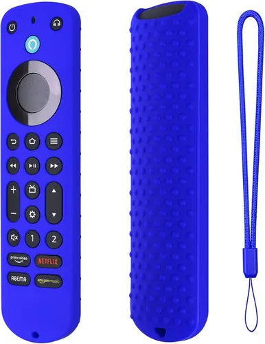 Miniatura 14 de Funda de silicona para Voice Remote Pro 2022, funda de silicona para control remoto por voz Pro 2022 con cordón (negro)