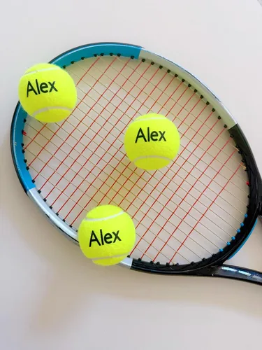 Miniatura 2 de Pelota de tenis personalizada para amantes del tenis o regalo