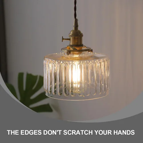 Miniatura 7 de Luces colgantes para isla de cocina, accesorios de iluminación de vidrio soplado a mano, modernos accesorios de iluminación de casa de campo
