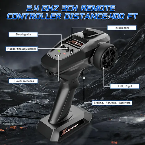 Miniatura 6 de ITEFDTUTNE 1:16 Autos de control remoto sin escobillas, camión RC eléctrico todo terreno fuera de carretera de hasta 62 mph, camión monstruo RC 4WD