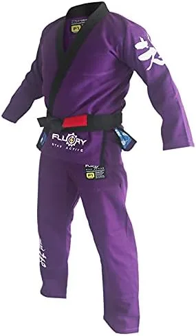 Miniatura 2 de FLUORY BJJ Gi - Traje de Jiu Jitsu brasileño para hombre, kimonos BJJ Uniforme
