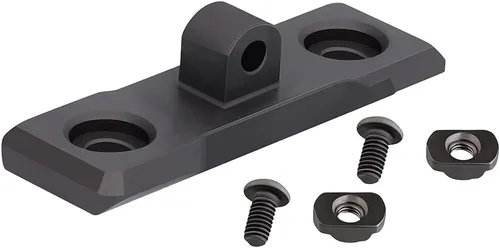 360 Tacitcal MLok Bipod Mount Aluminio Perfil bajo Harris - Estilo Stud bipod Adaptador Negro