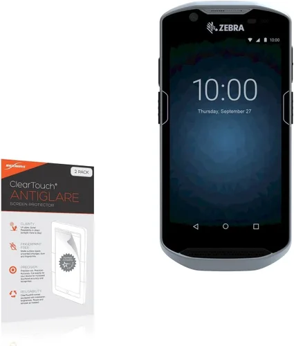 Miniatura 6 de BoxWave Protector de pantalla compatible con Zebra TC52, ClearTouch Crystal (paquete de 2), película HD, protege de arañazos ClearTouch Crystal