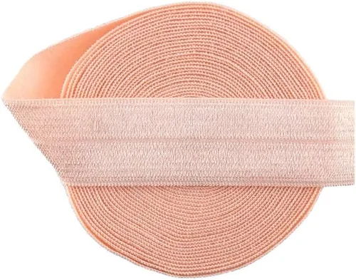 Miniatura 45 de Bristlegrass Nude 2 yardas 3/4 pulgadas Picot Loop ribete decorativo con volantes de encaje elástico banda de elastano vestido de lencería vestido