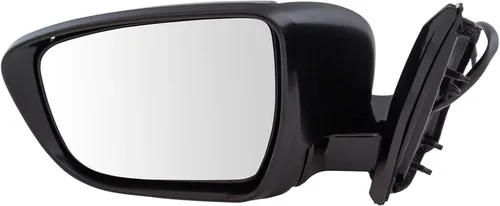 Miniatura 86 de TRQ Espejo plegable con calefacción eléctrica del lado del conductor con indicador de punto ciego pintura a juego negro liso compatible con Kia