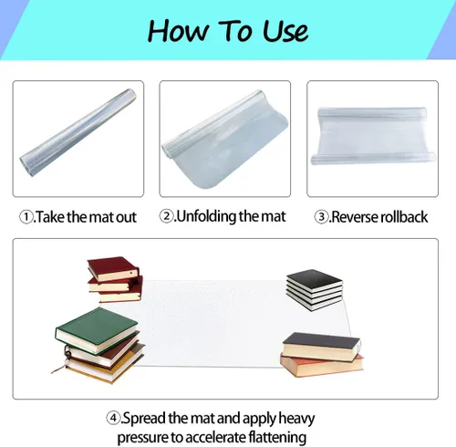 Miniatura 6 de Protector de mesa esmerilado de 12 x 24 pulgadas, cubierta de mesa de plástico de 2mm de grosor, protector de mantel de plástico transparente, a