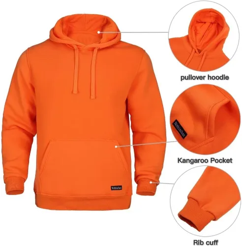 Miniatura 3 de AKsit Conjunto deportivo de 2 piezas con capucha para hombre, conjunto deportivo de moda