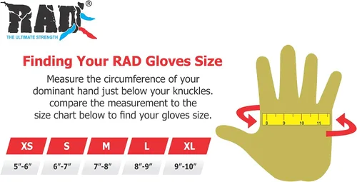 Miniatura 2 de RAD Guantes de levantamiento de pesas Entrenamiento de gimnasio Mujeres Guantes de fitness Correas de cuero