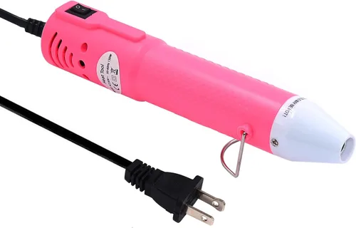 Miniatura 6 de mofa Pluma de Calor para Repujado, Mini Pistola de Calor, Herramientas de Pluma de Aire Caliente, Pluma Termorretráctil con Soporte Para Bricolaje