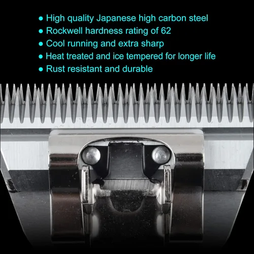 Miniatura 3 de FURZONE Hoja desmontable – Tamaño 3FW Hoja ancha 33/64 pulgadas, hecha de acero japonés extra duradero, compatible con la mayoría de los cortadores