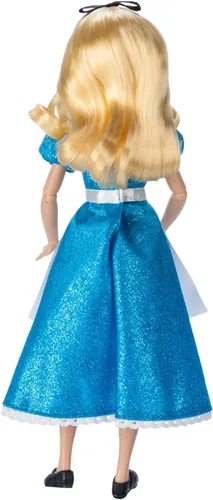 Miniatura 5 de Disney Store Dolls & Games - Muñeca clásica de princesa (Alicia), 11 pulgadas, incluye cepillo con detalles moldeados, juguete totalmente posable