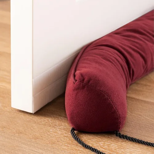 Miniatura 12 de Sunolga Paquete de 2 tapones de corriente de puerta de 36" bloquea el aire frío y caliente con cubierta lavable removible para espacios de hasta 3