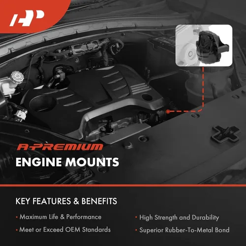 Miniatura 3 de A-Premium Kit de montaje del motor delantero izquierdo y derecho compatible con Volkswagen Jetta 2005-2014, Beettle 2013-2014, Eos 2007-2016, GTI