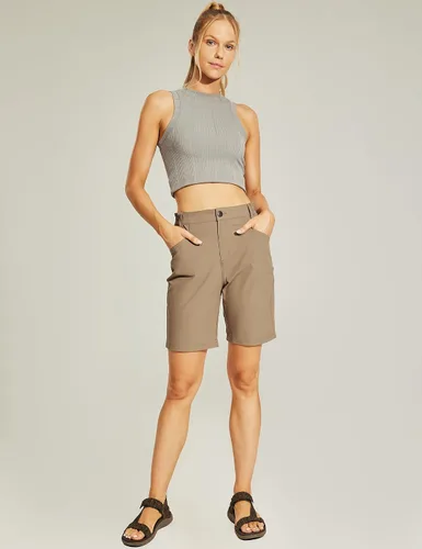 Miniatura 6 de Haimont Women's Quick Dry Hiking Shorts Lightweight Stretch Travel Camping Casual Shorts