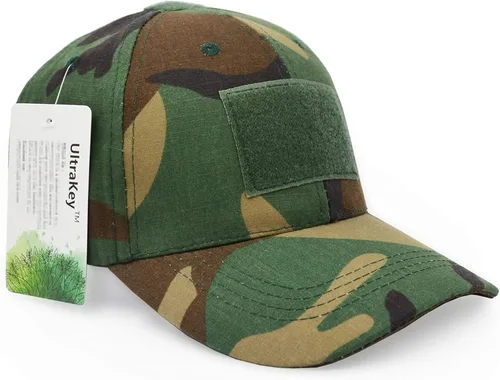 Miniatura 57 de UltraKey Casquillo táctico militar del operador, gorra de béisbol al aire libre del camuflaje de la caza del sombrero