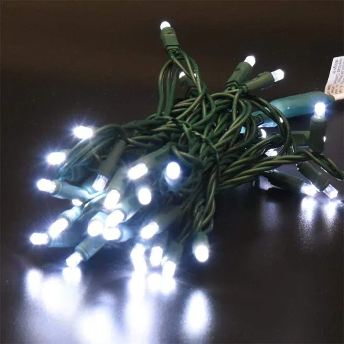 Miniatura 2 de Mini luces LED de Navidad de 0.197 in, tira de luces LED para decoración de árboles de Navidad en exteriores e interiores, grado comercial, cable