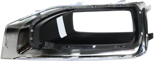 Miniatura 2 de KarParts360 Para GMC Yukon/Yukon XL 2015 16 17 18 19 2020 luz antiniebla lado del conductor y pasajero Par Delantero Imprimado Bisel cromado