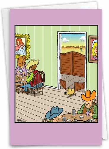 Miniatura 16 de NobleWorks - 1 Tarjeta de Felicitación de Feliz Cumpleaños Divertida - Humor de Cómics de Dibujos Animados, Tarjeta de Celebración de Cumpleaños
