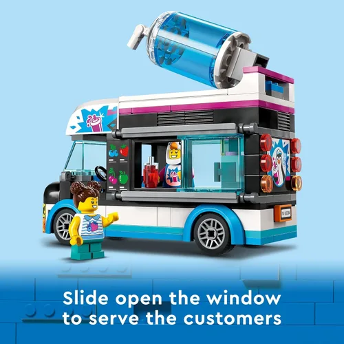 Miniatura 3 de LEGO City Penguin Slushy Van Juguete de construcción – Con un camión y una minifigura disfrazada, gran idea de regalo para niños y niñas, juguete