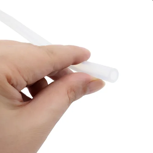 Miniatura 3 de Tubo de silicona QJZXUEZHEN 1/4"(6mm) DI x 3/8"(10mm) DE Manguera de goma de silicona flexible transparente para agua y aire