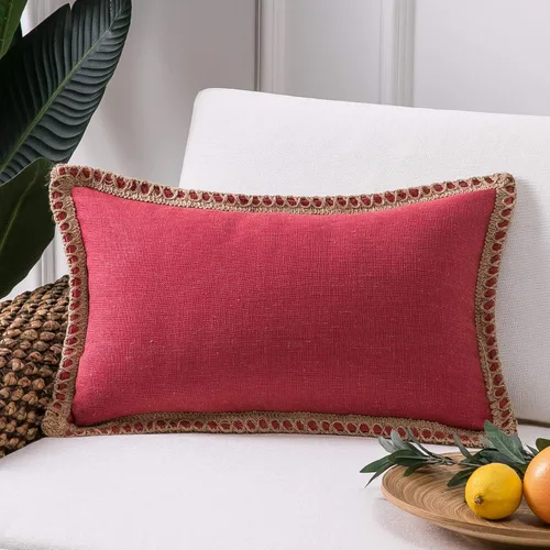 Miniatura 67 de Phantoscope Farmhouse - Fundas de almohada decorativas para exteriores, Poliéster & Mezcla de poliéster, Beige, 18" x 18