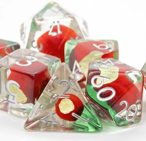 Miniatura 22 de Sage's Portal Familiars and Reagents - Juego de dados de resina para DND, juego de dados poliédricos para Dungeons and Dragons RPG de mesa TTRPG