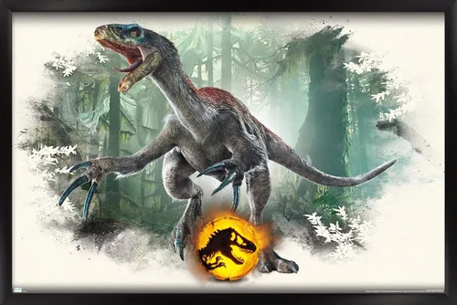 Miniatura 6 de Trends International Jurassic World: Dominion - Póster de pared focal Therizinosaurus, 22.375 x 34 pulgadas, versión premium sin marco