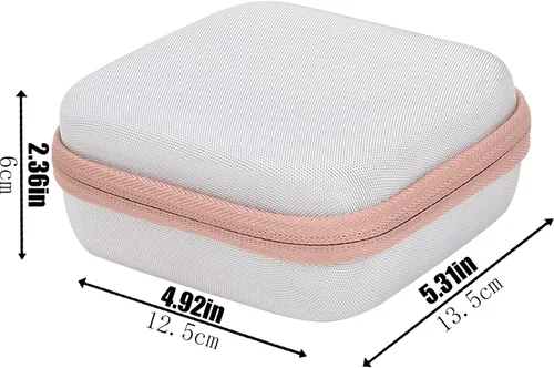 Miniatura 2 de khanka Estuche rígido de viaje compatible con proyector de bolsillo Kodak Luma 75, proyector de película portátil, solo funda