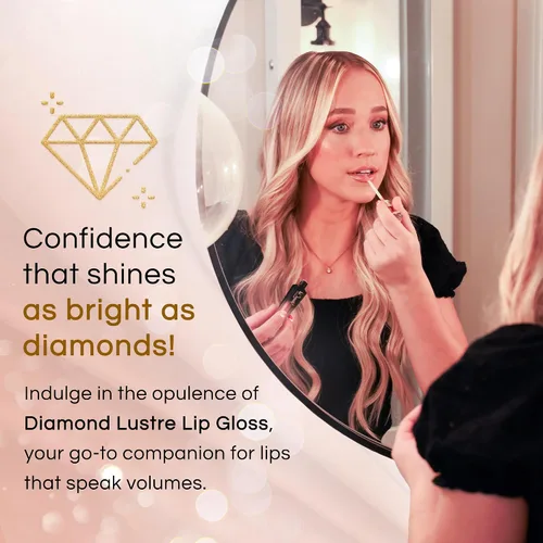 Miniatura 3 de StansOut Beauty Diamond Lustre Fancy Bare - Brillo de labios hidratante Bonitos colores suaves hidratantes nude Tonos para naturalmente