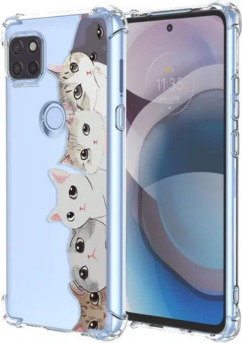 Miniatura 77 de Funda para Moto G Stylus 2021 4G Clear Flower Funda de teléfono TPU suave a prueba de golpes, antiarañazos, funda protectora para Motorola G Stylus