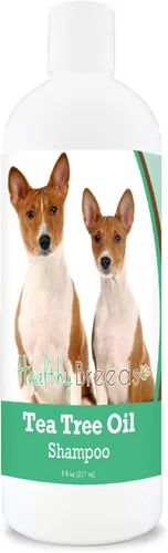 Miniatura 50 de Healthy Breeds Doberman Pinscher Champú de aceite de árbol de té, formulado para piel seca e irritada, reduce la caspa, aroma a gaulteria, 8 onzas