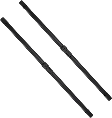 Miniatura 16 de JustCar Juego de 2 limpiaparabrisas delantero de repuesto para Jeep Wrangler TJ 1997 1998 1999 2000 2001 2002 2003 2004 2005 2006-13 pulgadas