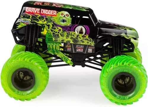Miniatura 4 de Monster Jam Curse of The Gasoline Diecast Car - Paquete de 3
