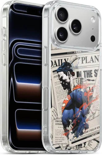 Miniatura 16 de Head Case Designs Officially Licensed Superman DC Comics Collage 80th Anniversary Gel Case [Military Grade Protection] Compatible with Apple iPhone