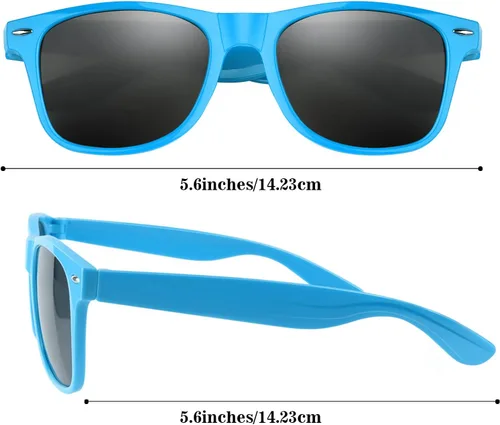 Miniatura 45 de TUPARKA Paquete de 20 lentes de sol para niños a granel para fiestas de verano en la piscina, fiestas de cumpleaños, bolsas de golosinas, color verde