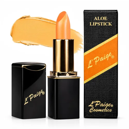Miniatura 32 de L'Paige Lápiz labial y mancha de labios que cambian de color de pH - Transformación de marrón a rojo frambuesa, infusión de aloe vera, acabado LBR