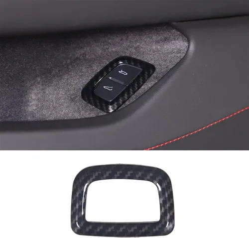 Miniatura 11 de Sekhyna Cubierta de botón del interruptor del maletero compatible con Corvette C8 Stingray 2020 2021 2022 2023 fibra de carbono real / ABS 1 pieza
