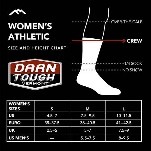 Miniatura 4 de Darn Tough Vermont Element Crew Merino ligero con cojín violeta LG (US 10-11.5)