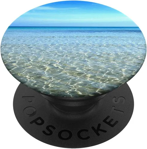 Sky Sea Beach Gull Freedom Sun Sundown Sunrise Mood - PopSockets Grip and Stand for Phones and Tablets